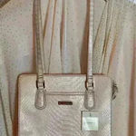 Liz Claiborne NWT‎  Snakeskin Double Handle Shoulder Bag excellent condition Photo 0