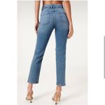 Good American Good Vintage High Rise Distressed Straight Leg Jeans- Size 0 (25) Photo 2