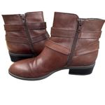 Lauren Ralph Lauren Women's Brown Margo Boots Leather Ankle Sz 7 B Brown Photo 3