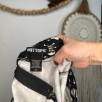 Hot Topic  Black White Skull Print Mini Skirt Photo 1