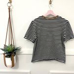 ZARA St Tropez Discover the French Riviera Navy Stripe Tee Size S Photo 4