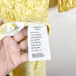 Faithfull the Brand  Delia Snakeskin A-Line Midi Dress 4 Yellow Photo 5