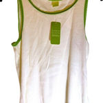 Sigrid Olsen NWT Sigrid Olson Cotton Tank, L‎ Photo 0