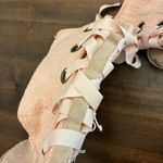 UGG  Heirloom Lace Up Boots Women’s 8 Pink Ribbon Photo 6