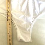 David's Bridal NWT Davis Bridal White Wife of the Party Swimsuit Cup Padding Chic Fun Sz M Photo 7