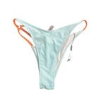 Zaful NWT  bathing suit bottoms size 6 blue orange Photo 1