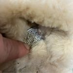 UGG  Scuffette ll women’s tan cream slippers fur lined women’s size 8 winter Photo 6