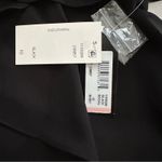 Slny Dress Black Chiffon Beaded Neckline Sleeveless Tiered Ruffle Size 10 NEW Photo 9