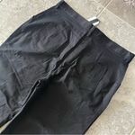 Who What Wear LISA High-Waisted Wide Leg Pants in Black Size L New w/Tag $135 Photo 4