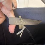 Italian Space Style Concept Structured Navy Blue Cocktail Dress Size 40 Italian Photo 6