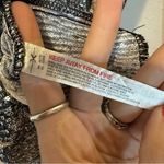 Free People Intimately Gold Rush Floral Sequin Long Sleeve Top Photo 9