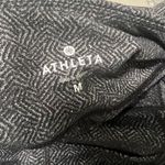 Athleta  gray patterned crop cropped athletic leggings women's M Photo 8