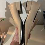 ZARA  Women’s Shoes Patent Box Toe Taupe Beige Tan Shoes Size 9 or 40 Photo 12