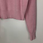 Free People  Pink Too Good Pullover Size Small Mock Neck Photo 6