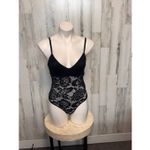 Black Lace Bodysuit | Sexy Floral Lingerie One Photo 1