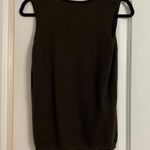 Banana Republic Extra Fine Italian Merino Brown Tank Top Photo 3