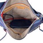 MZ Wallace  Paige Bedford Navy Nylon Bag Photo 3