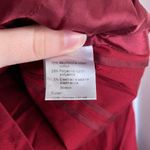 Akris Punto  Red Button Down Partial-Lined Blazer Office Size 8 Business Photo 5