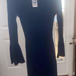 Bar III Women's sweater Dress XL Navy Long Sleeve Photo 0