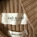 Indi and Cold long sleeve beige sweater dress with bell sleeves size small Photo 1