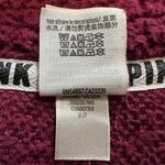 PINK - Victoria's Secret  Burgundy Half Zip Fleece Sweatshirt Pullover Jacket Large Photo 15