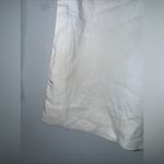 Theory  Size 10 Linen Blend Wide Leg‎ Pants In Off White Photo 4