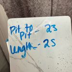 Chico's Chico’s Women’s 1 Crinkle Blouse Silver Metallic Photo 3