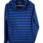 Ralph Lauren Polo Golf Blue Stripes Long Sleeve Cowl Neck Sweater Size Large‎ Photo 0