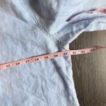 Orvis  Classic Button Up Shirt Womens M Blue Linen Long Sleeve Collared 1852 Photo 7