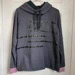 Under Armour grey Threadborne logo graphic funnel neck hoodie Photo 0