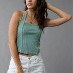 American Eagle  Ripped Halter Top Photo 0