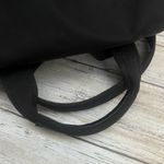 Kate Spade Carley Nylon Flap Backpack Black Drawstring Preppy Casual Athleisure Photo 8