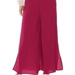 Vince Camuto  pants Lagenlook flowy beach wide leg hot pink business office Sz M‍ Photo 2