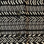 Anthropologie  Maeve Black White‎ Button Front Fieldnotes Skirt US 8 #OB512596 Photo 6