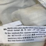 ZARA  Floral Embroidered Mini Dress Women's Size Small Neutral Cotton Lightweight Photo 10