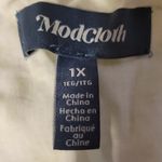 Modcloth NWT Darling for the Prairie Peplum Tank Top Cottage Core Retro Size 1X Photo 2