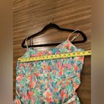 Shoshanna  Betta Floral Printed Midi Sleeveless strappy Tiered Coquette Dress 12 Photo 5