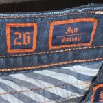 Rock Revival  Jen skinny Women's Blue Jeans denim Photo 5