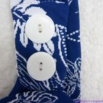 NEW Seea x Free People Georgia Gaia bikini top navy floral, XS Blue Photo 4