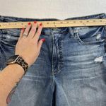 Silver Jeans Co. Sz 34 Bermuda Shorts Sure Thing High Rise 6.5 In Cuffed Stretch Photo 11