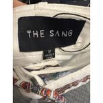 The Sang  Women Ivory Shorts Size Medium‎ Floral With Belt Photo 3