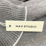 Max Studio NWT  Long Sleeve Mock Neck Sweater Dress Charcoal Gray Size Large NEW Photo 9
