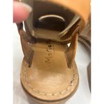 Mariella Made in Italy Boho Sandal neutral Tan Scalloped Edges Size 8 Photo 7
