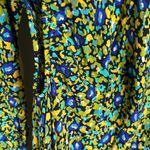 Rails Carmel Abstract Garden Cutout Floral Midi Dress Size M Photo 9