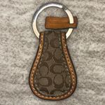 Coach  Vintage Y2K Brown Tan Monogram Keychain Photo 2
