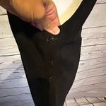 Erika Vintage  Studio Black Velvet Sleeveless Jumper Dress Size Small Photo 3