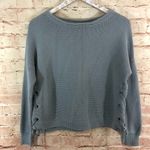 Eleven Paris  Tied Sides Boatneck Sweater Photo 0