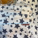 Hudson Jeans Krista crop white star print jeans size 28 Photo 8