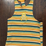 Y2K Care Bears Halter Top Size Small Yellow Photo 0