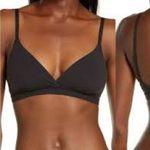 SKIMS  Fits Everybody Crossover Bralette Onyx size 4X Photo 1